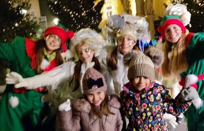 OBISK  PRAZNIČNEGA CELJA -otroci