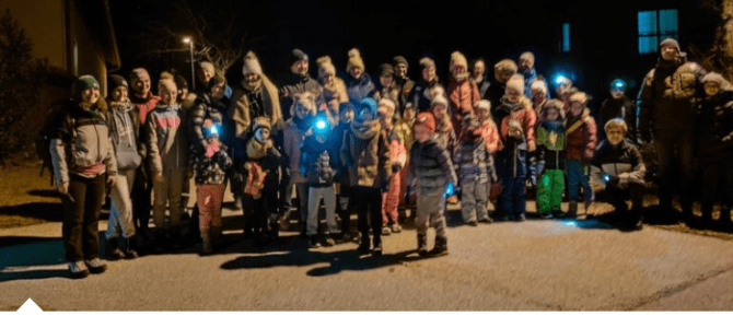 OTROŠKI POHOD – BUKOVEC – POHOD Z LUČKAMI 13. 01. 2024 OTROŠKI POHOD – BUKOVEC – POHOD Z LUČKAMI 13. 01. 2024