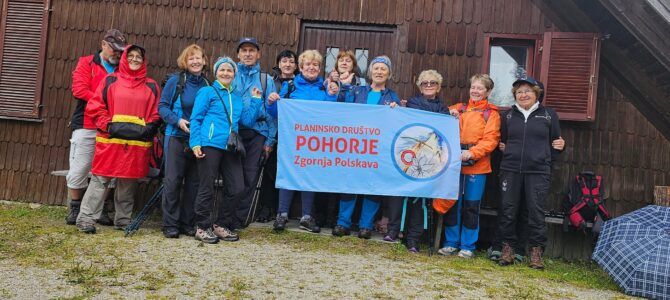 Planinski pohod veteranov PD Pohorje Zg. Polskava na Lukov slap-Rogla kljub slabemu vremenu brezhibno speljan. Pot je potekala po lepo urejeni markirani krožni poti 6.8.2025 Planinski pohod veteranov PD Pohorje Zg. Polskava na Lukov slap-Rogla kljub slabemu vremenu brezhibno speljan. Pot je potekala po lepo urejeni markirani krožni poti 6.8.2025