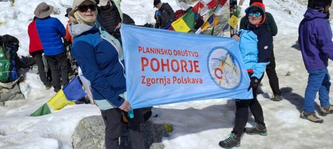 Potepanja nekaj naših članic po Himalaji 2025 Pohorje Zgornja Polskava